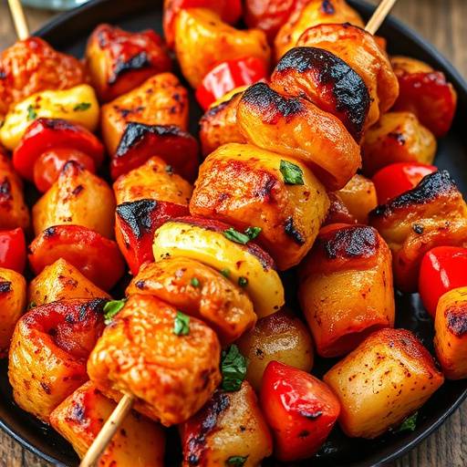 Sosaties - South African kebabs